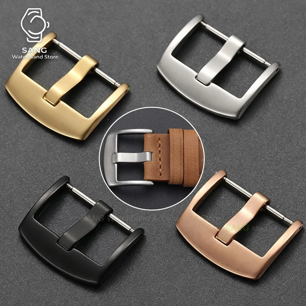 Leather Watch Strap Quick Release 20Mm 22Mm - Hebillas de presión de aceite universales