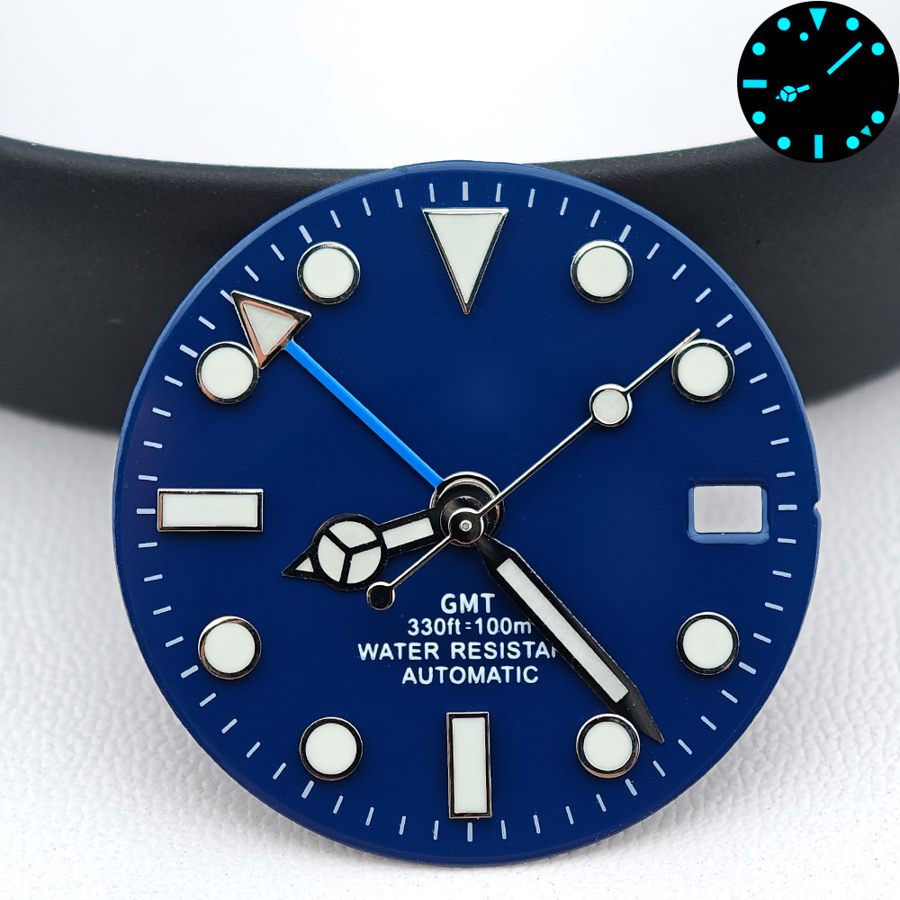 Watch Hands Set Luminous Replacement Nh35 - Esfera y manecillas estériles para reloj
