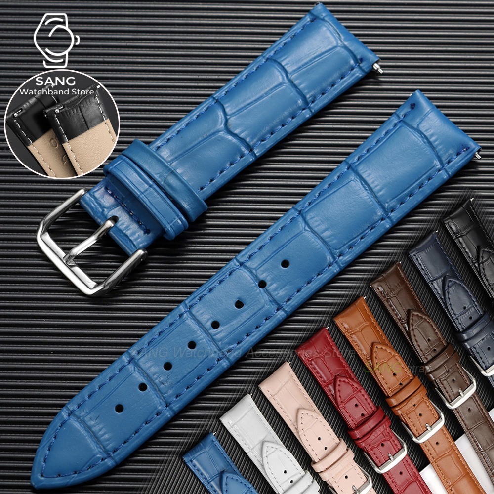 Leather Watch Strap Quick Release 20Mm 22Mm - Correas de reloj de cuero con