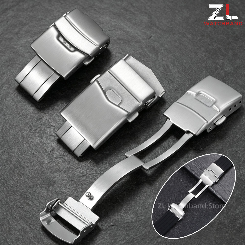 Leather Watch Strap Quick Release 20Mm 22Mm - Hebilla de Reloj de Acero Inoxidable