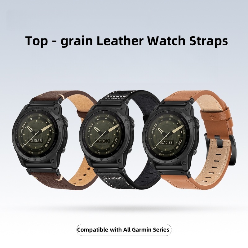 Leather Watch Strap Quick Release 20Mm 22Mm - Correa de reloj de cuero genuino