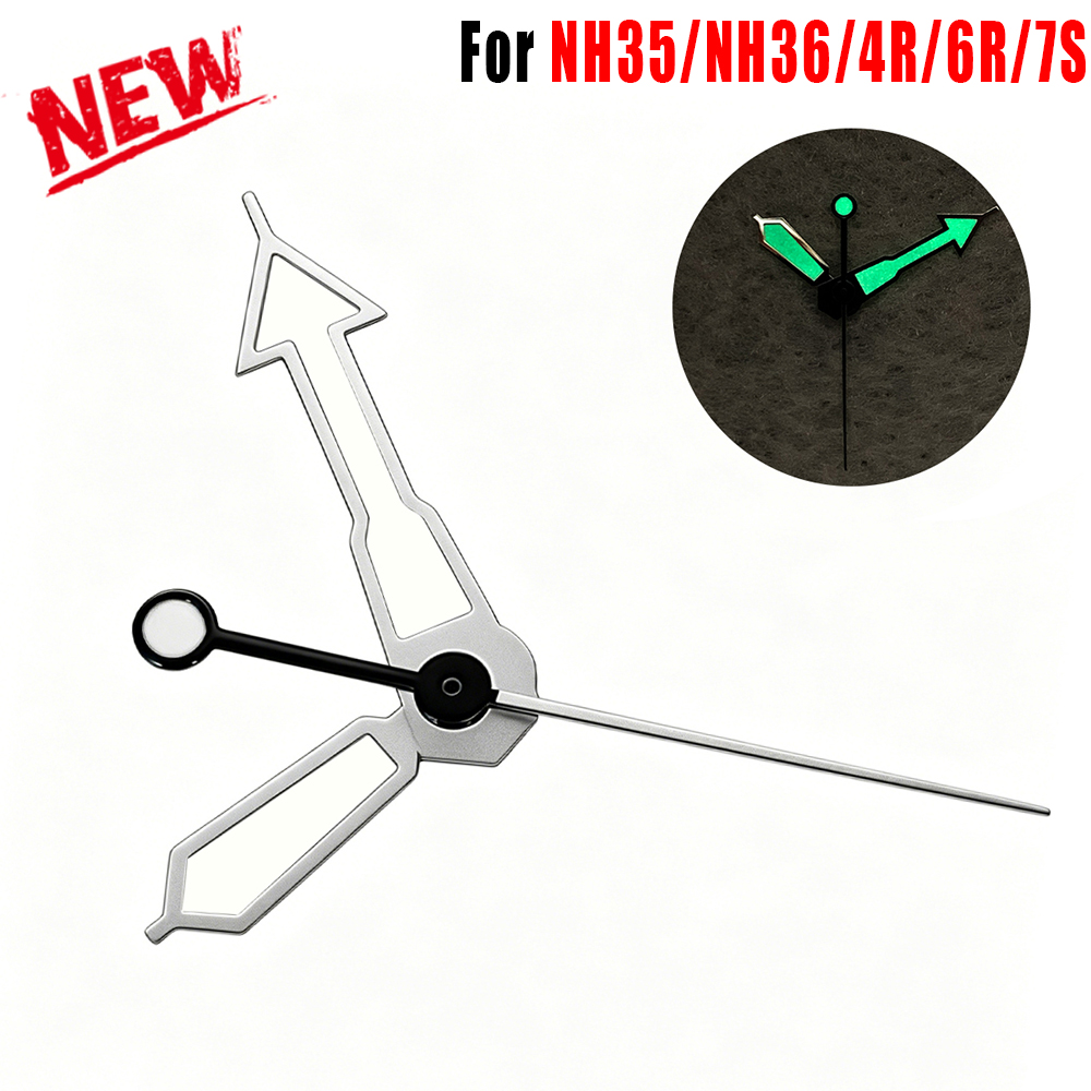 Watch Hands Set Luminous Replacement Nh35 - Juego de Manecillas para Reloj NH35