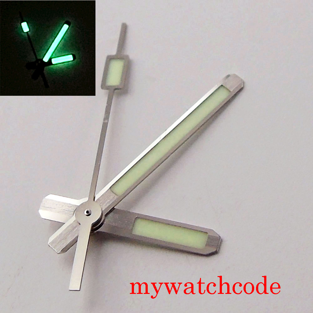 Watch Hands Set Luminous Replacement Nh35 - Juego de manecillas de reloj estereoscópicas