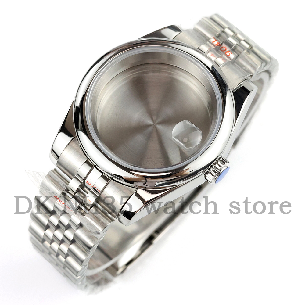 Solid Stainless Steel Watch Bracelet Jubilee - Caja de Reloj de Acero Inoxidable