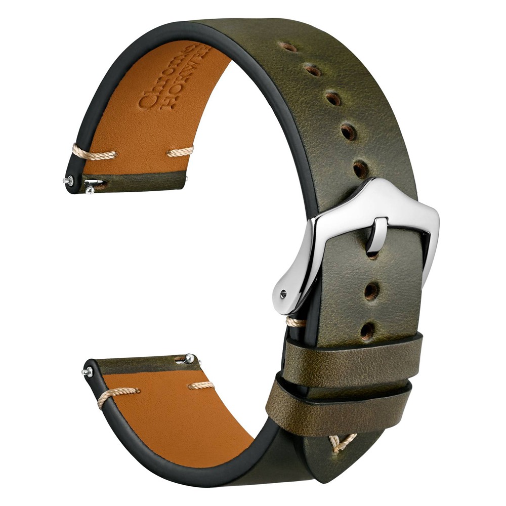 Leather Watch Strap Quick Release 20Mm 22Mm - WOCCI correas de reloj de cuero