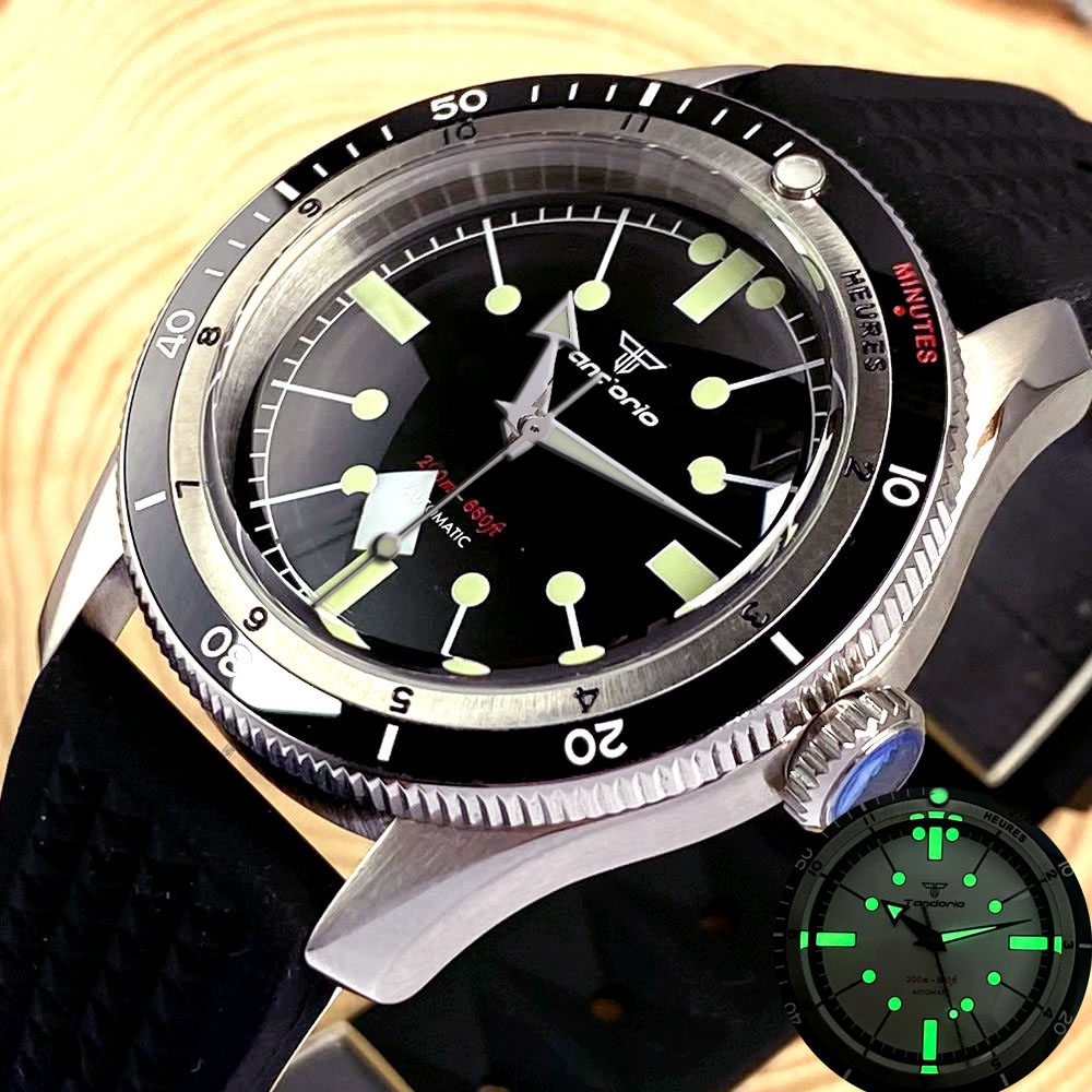Reloj de buceo Retro verde Lum - Automatic Dive Watch 200M Nh35 Movement reseña y precio