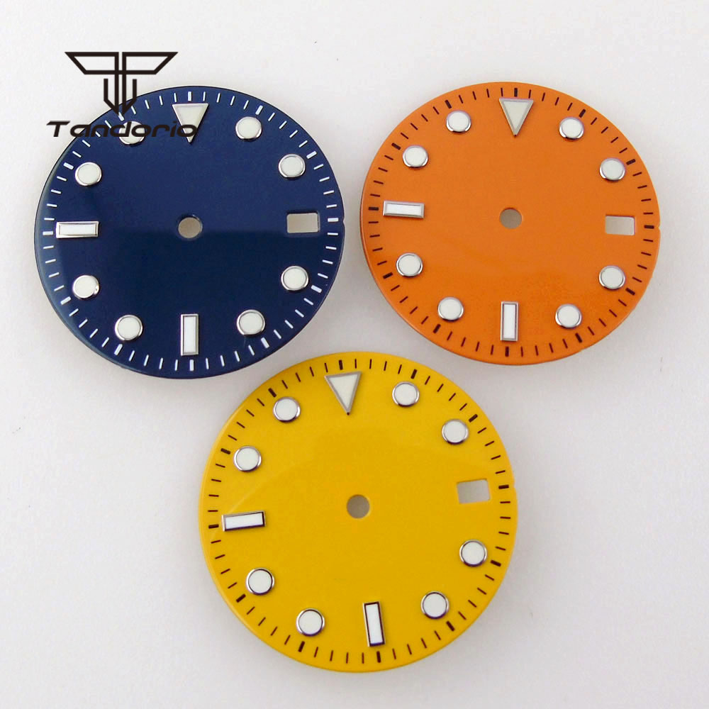 Esfera de reloj azul oscuro/na - Watch Hands Set Luminous Replacement Nh35 reseña y precio