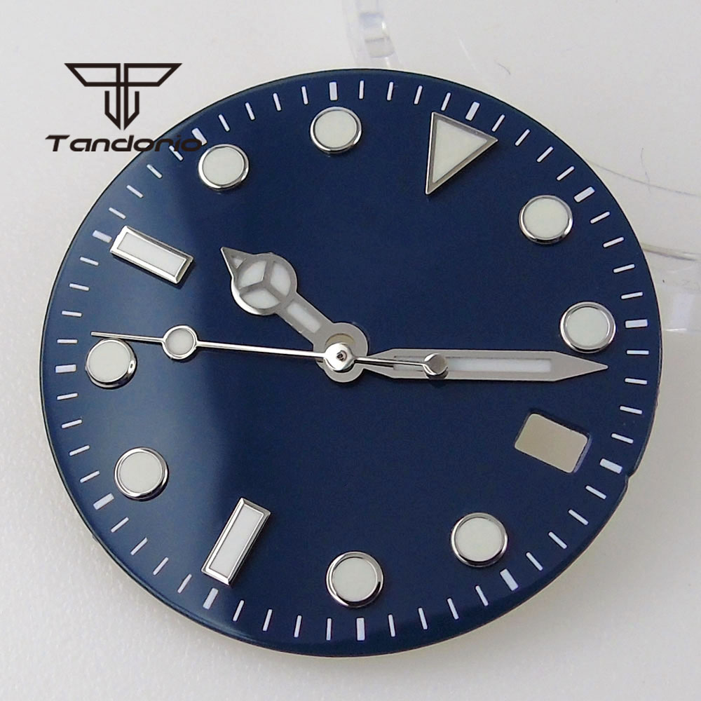 Esfera de reloj azul oscuro/na - Watch Hands Set Luminous Replacement Nh35 reseña y precio