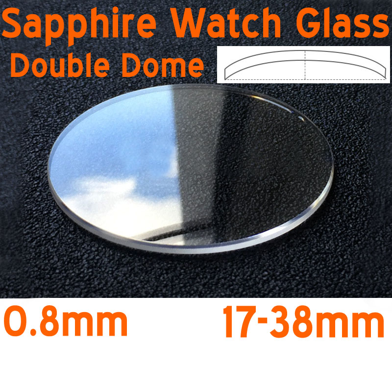 Repuestos de cristal de zafiro - Sapphire Watch Crystal Double Domed reseña y precio