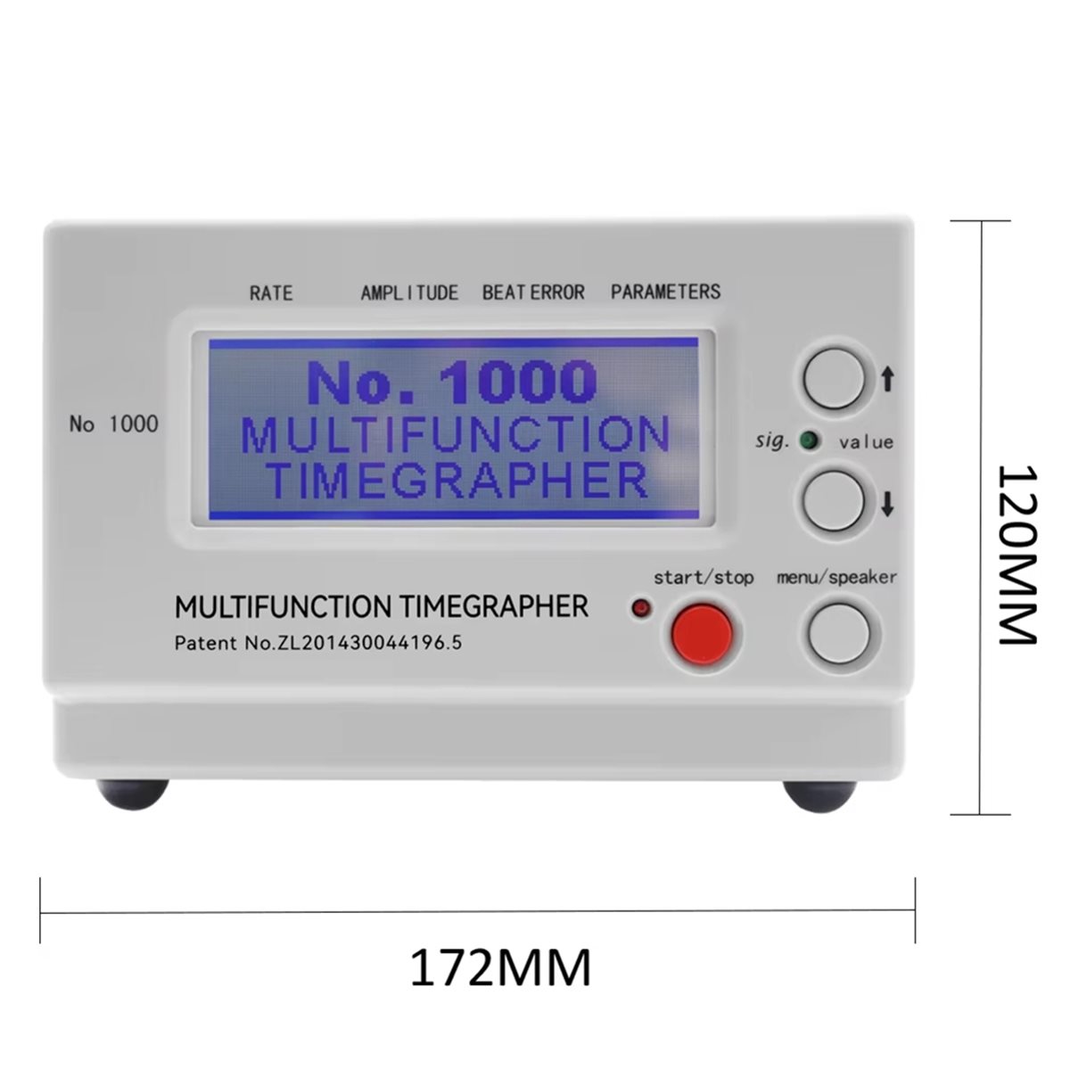 NUEVA máquina de prueba de sin - Timegrapher Watch Calibration Timing Machine reseña y precio