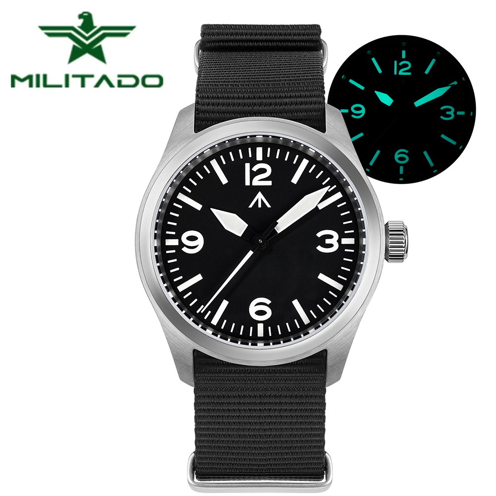 Reloj Militado ML08 V2 de 38mm - Sapphire Watch Crystal Double Domed reseña y precio