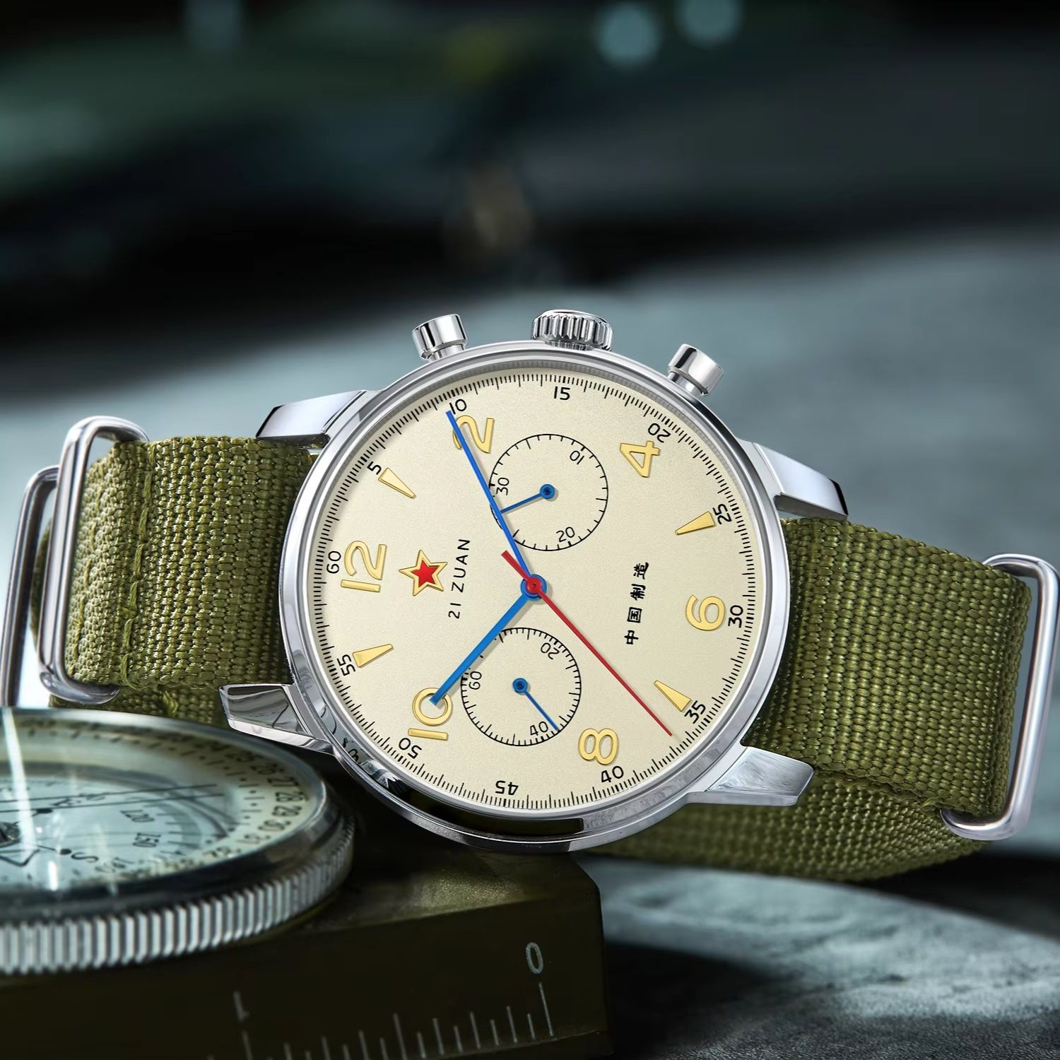 Reloj Mecánico para Hombre TOP - Chronograph Mechanical Watch Seagull 1963 reseña y precio
