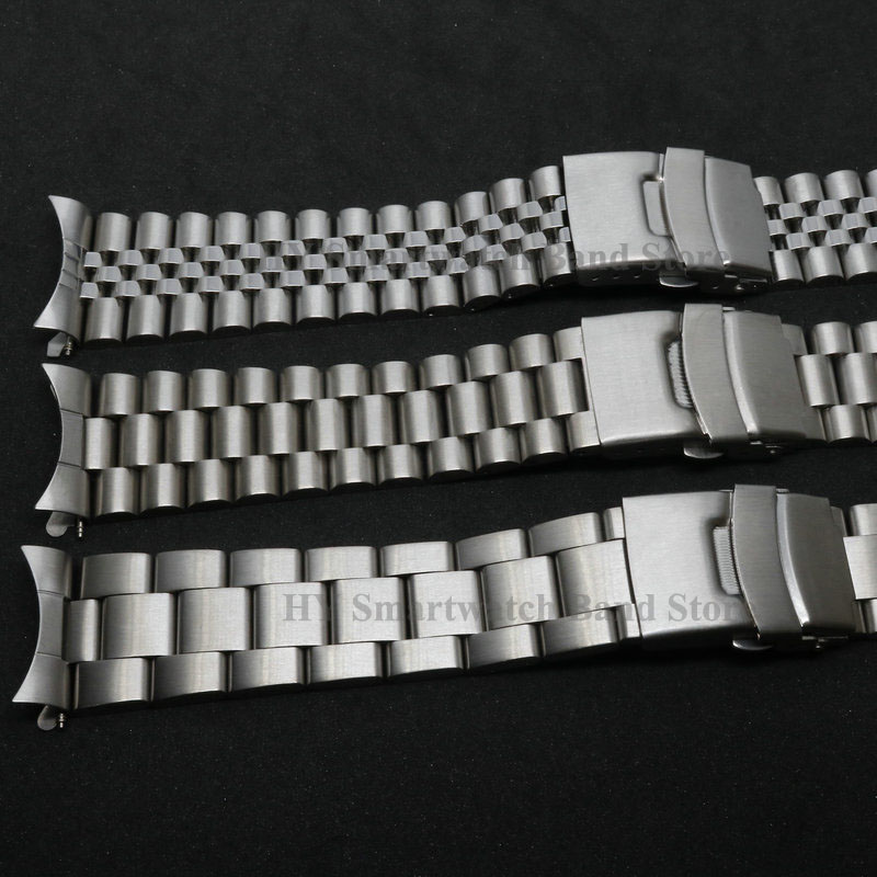 Pulsera de acero inoxidable só - Solid Stainless Steel Watch Bracelet Jubilee reseña y precio