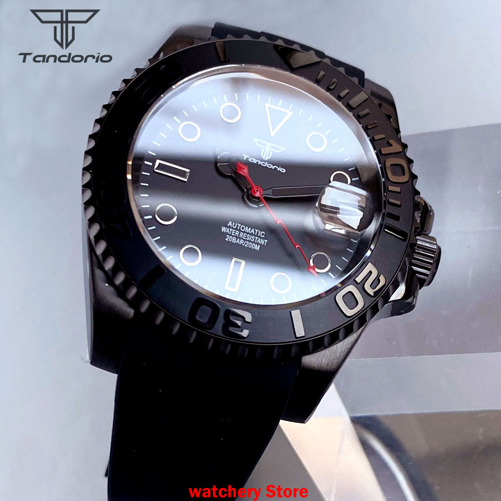 Nueva llegada Tandorio reloj m - Automatic Dive Watch 200M Nh35 Movement reseña y precio