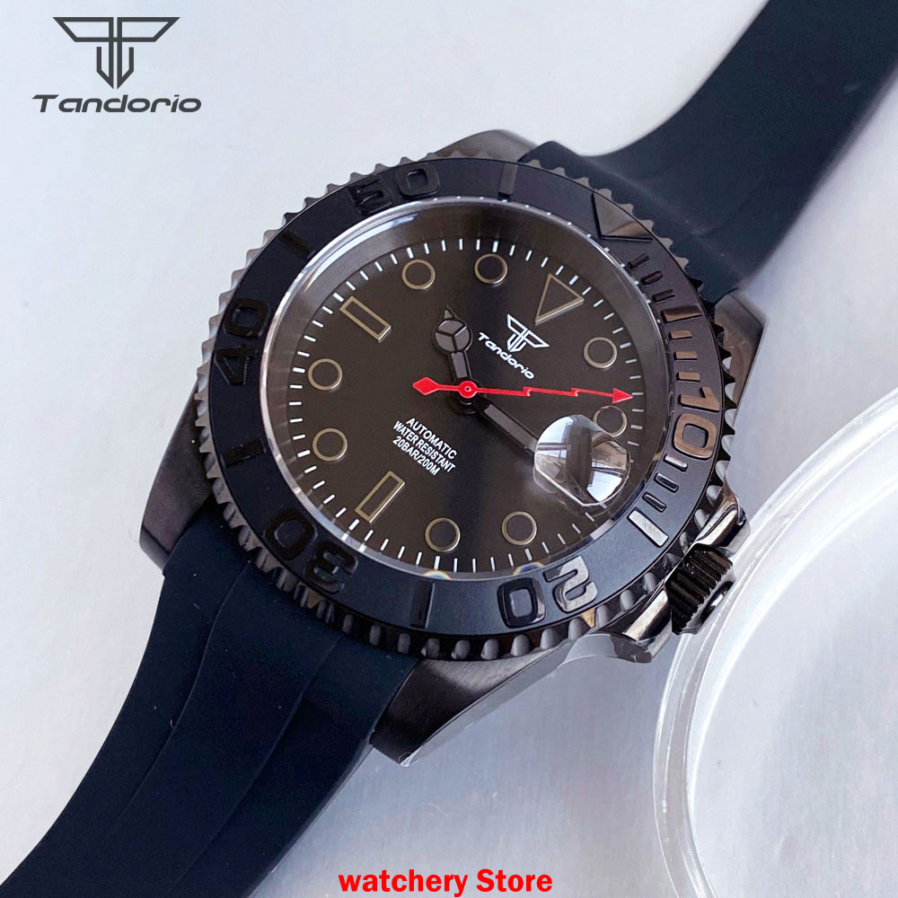 Nueva llegada Tandorio reloj m - Automatic Dive Watch 200M Nh35 Movement reseña y precio