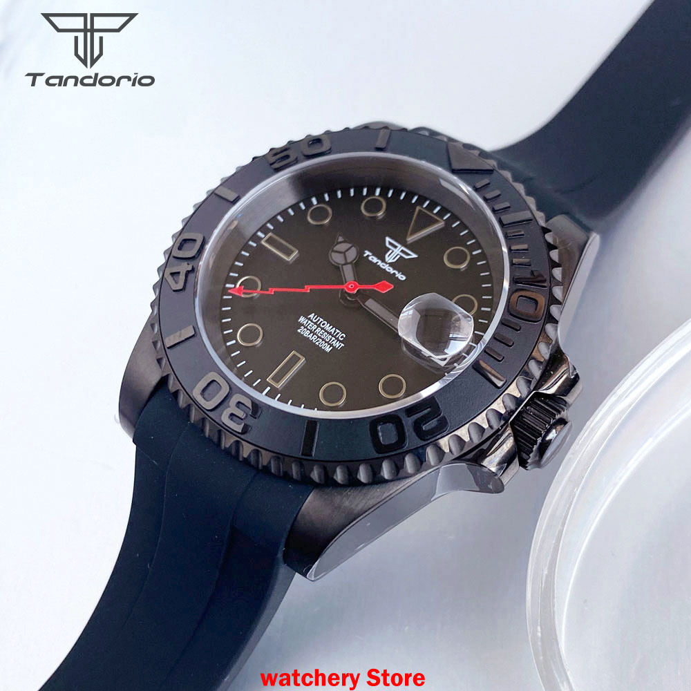 Nueva llegada Tandorio reloj m - Automatic Dive Watch 200M Nh35 Movement reseña y precio