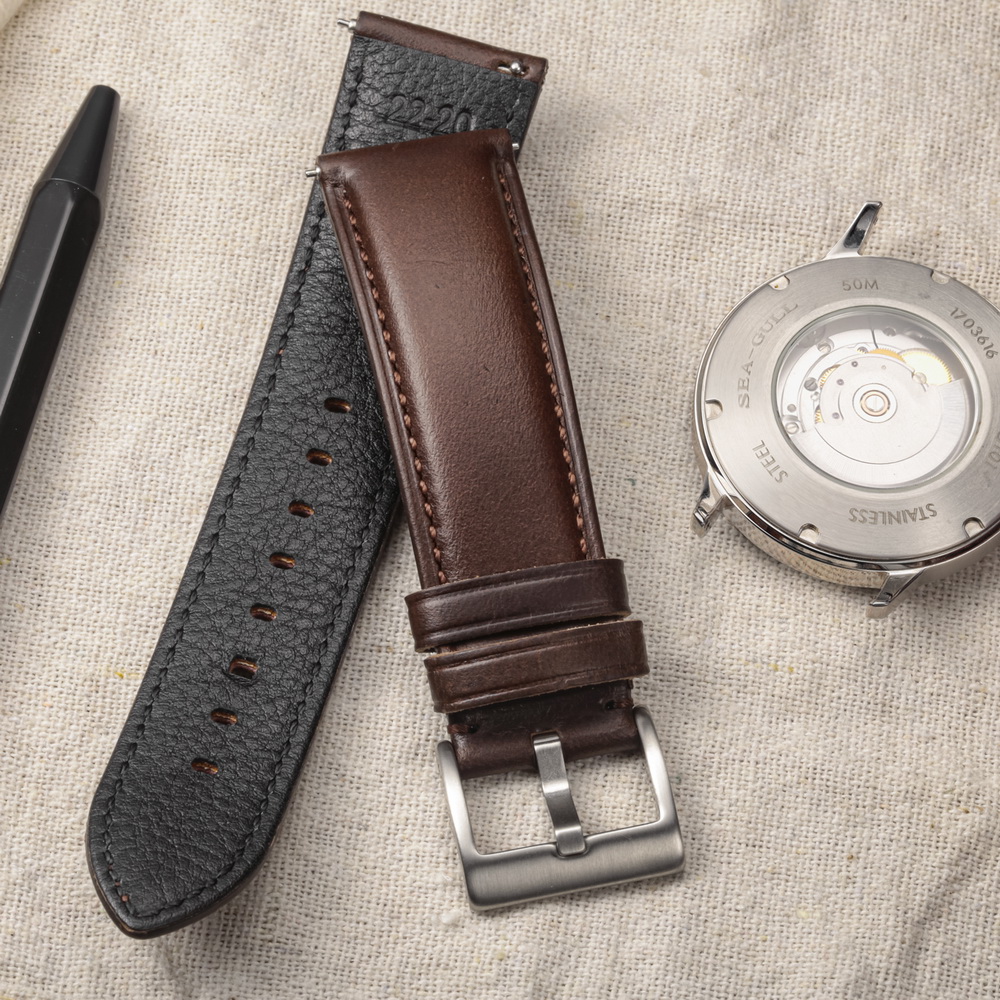 Correas de reloj Hemsut de cue - Leather Watch Strap Quick Release 20Mm 22Mm reseña y precio