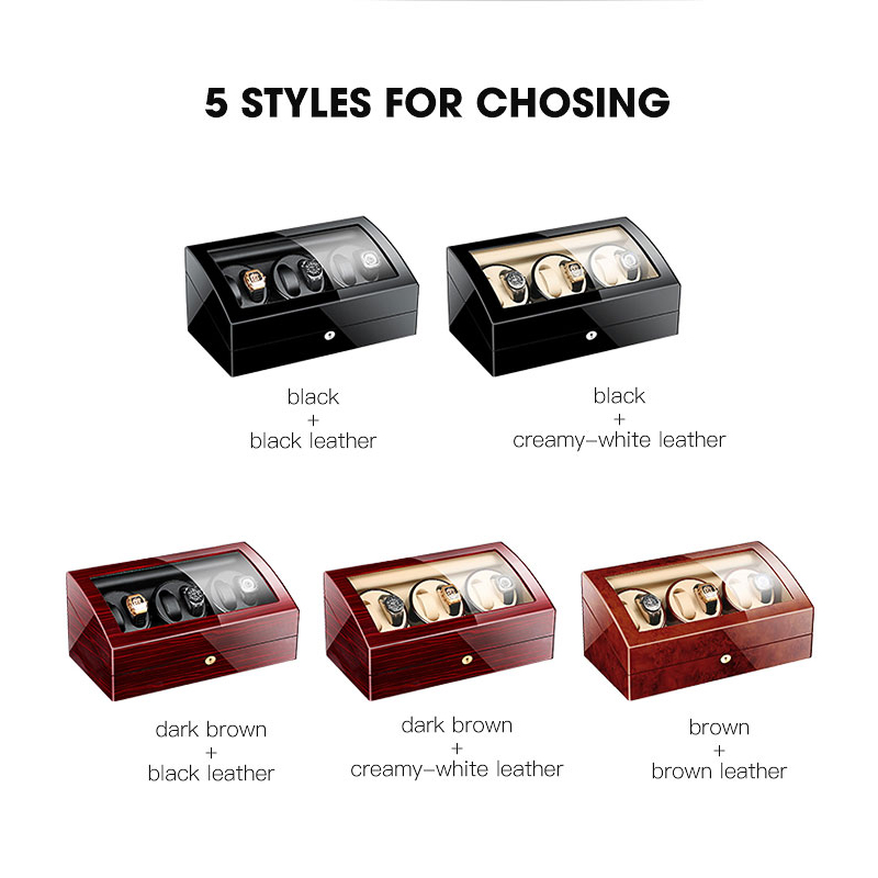 MELANCY Luxury 6+7 Bobinadora  - Watch Winder Automatic Dual Watch Box reseña y precio