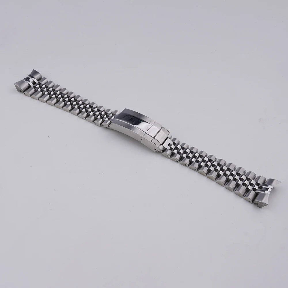 Rolamy correa de reloj Jubilee - Solid Stainless Steel Watch Bracelet Jubilee reseña y precio