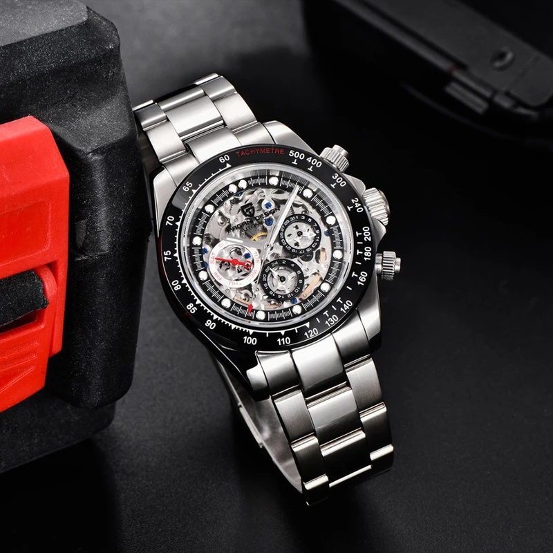 Reloj Mecánico Automático PAGA - Men Mechanical Watch Sapphire Crystal reseña y precio
