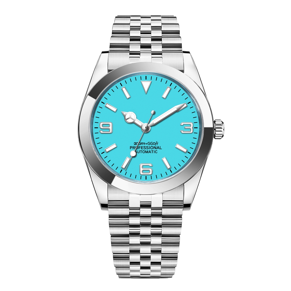 Reloj NH35 de Lujo con Logotip - Men Mechanical Watch Sapphire Crystal reseña y precio
