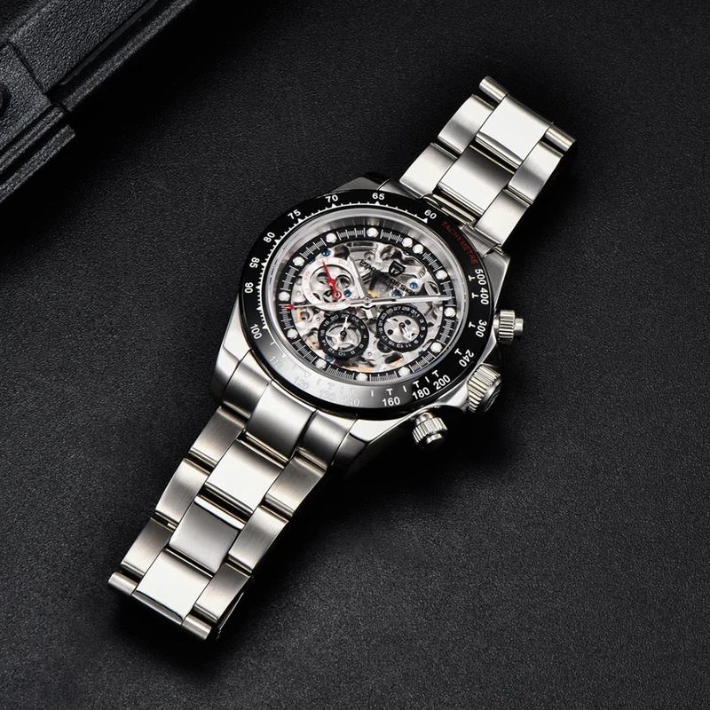 Reloj Mecánico Automático PAGA - Men Mechanical Watch Sapphire Crystal reseña y precio