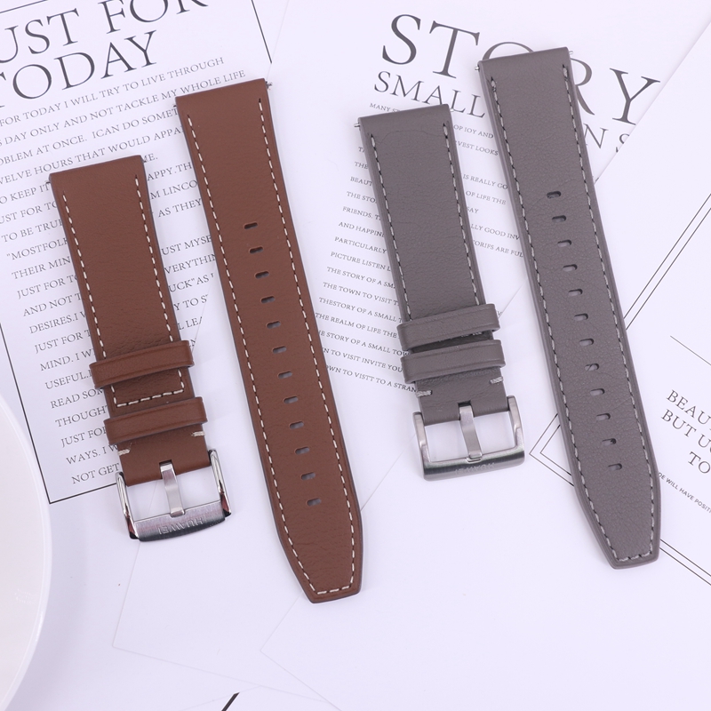 Correa de caucho de fluoroelas - Leather Watch Strap Quick Release 20Mm 22Mm reseña y precio