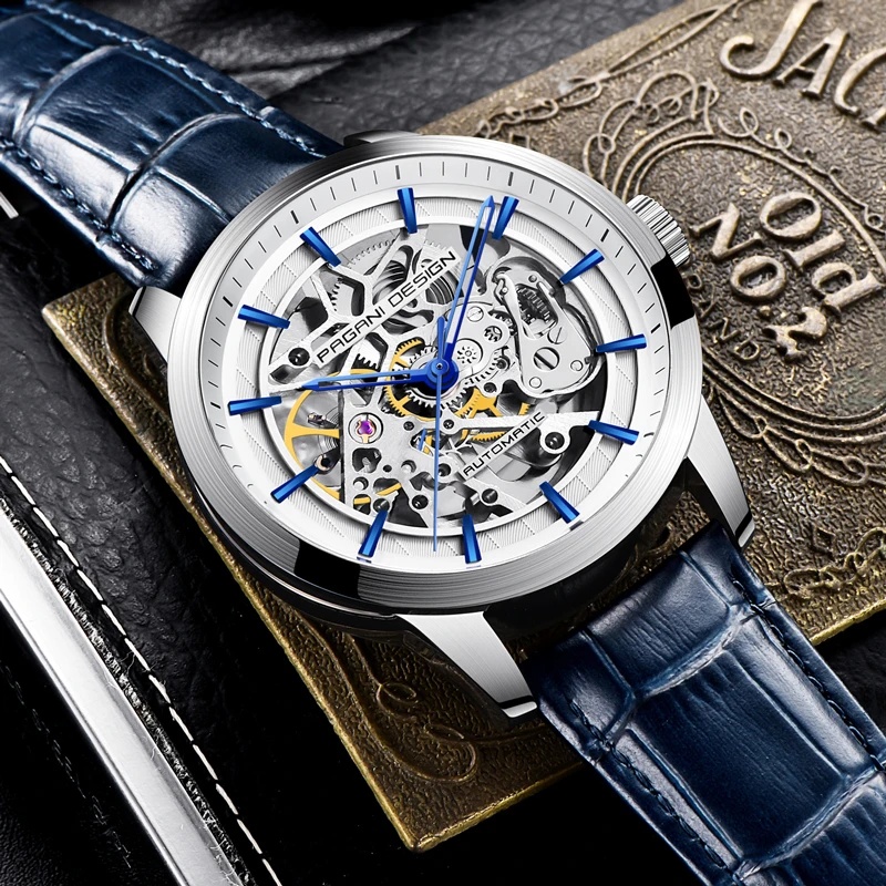 Reloj Mecánico Automático de E - Skeleton Automatic Watch Luxury Tourbillon reseña y precio