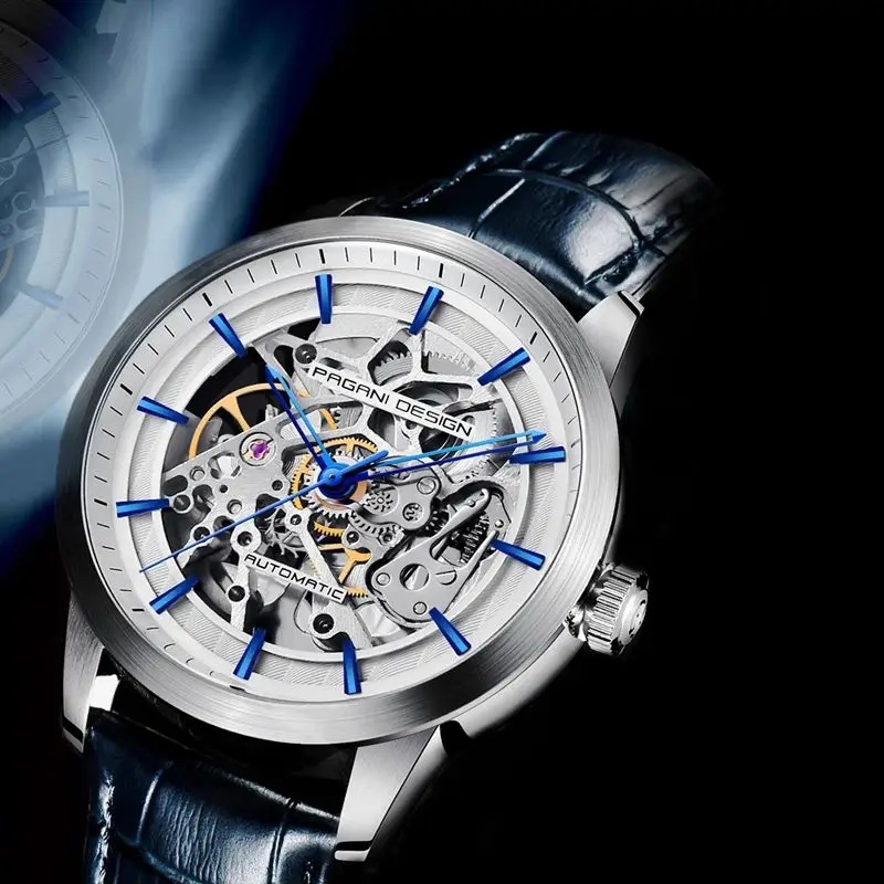 Reloj Mecánico Automático de E - Skeleton Automatic Watch Luxury Tourbillon reseña y precio