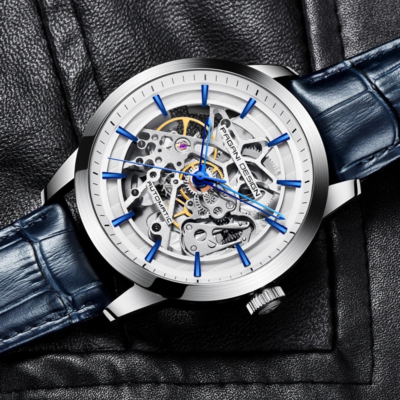 Reloj Mecánico Automático de E - Skeleton Automatic Watch Luxury Tourbillon reseña y precio