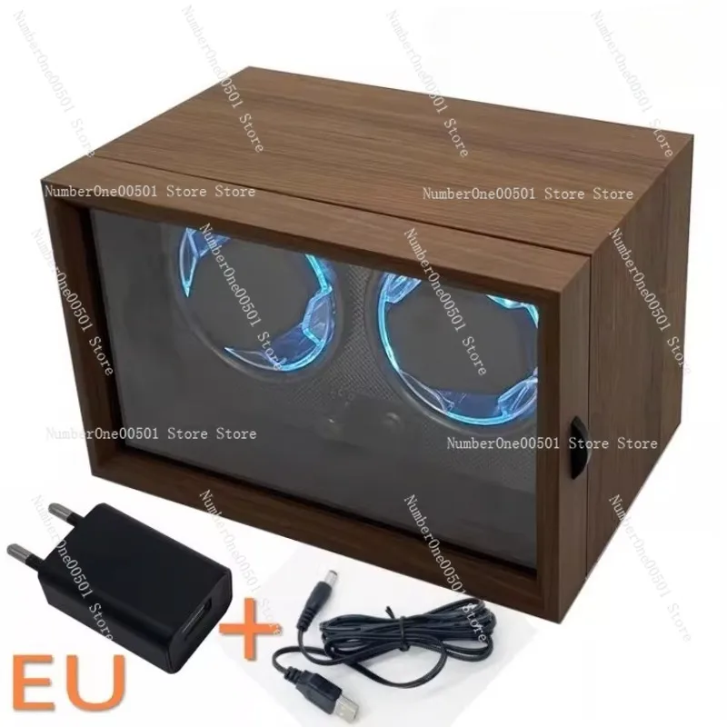 Bobinadora de reloj de madera  - Watch Winder Automatic Dual Watch Box reseña y precio