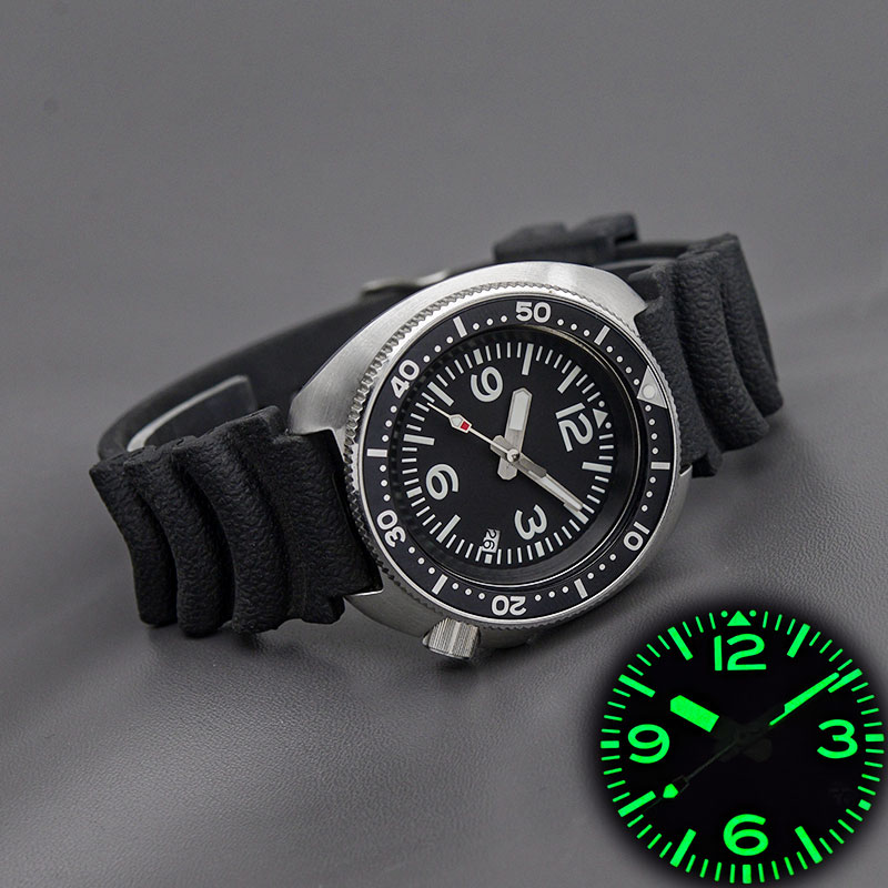 Reloj de buceo Mod 6105 6309 T - Automatic Dive Watch 200M Nh35 Movement reseña y precio