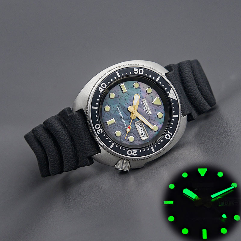 Reloj de buceo Mod 6105 6309 T - Automatic Dive Watch 200M Nh35 Movement reseña y precio