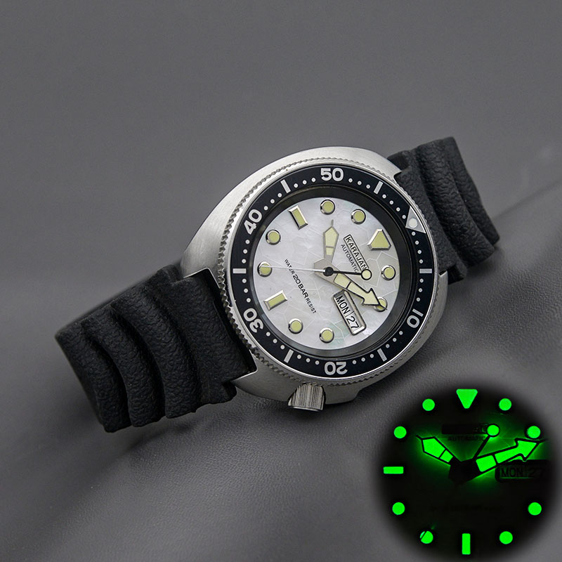 Reloj de buceo Mod 6105 6309 T - Automatic Dive Watch 200M Nh35 Movement reseña y precio