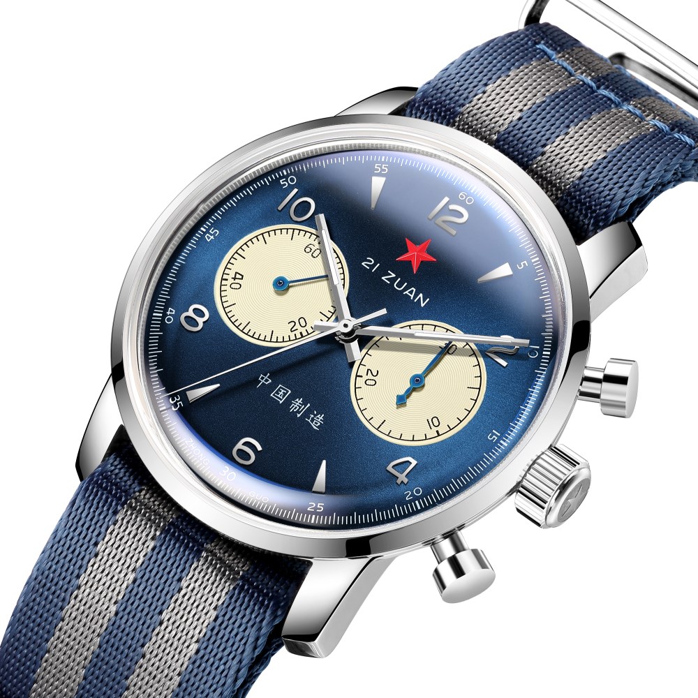 Reloj de Piloto Cronógrafo Ret - Chronograph Mechanical Watch Seagull 1963 reseña y precio