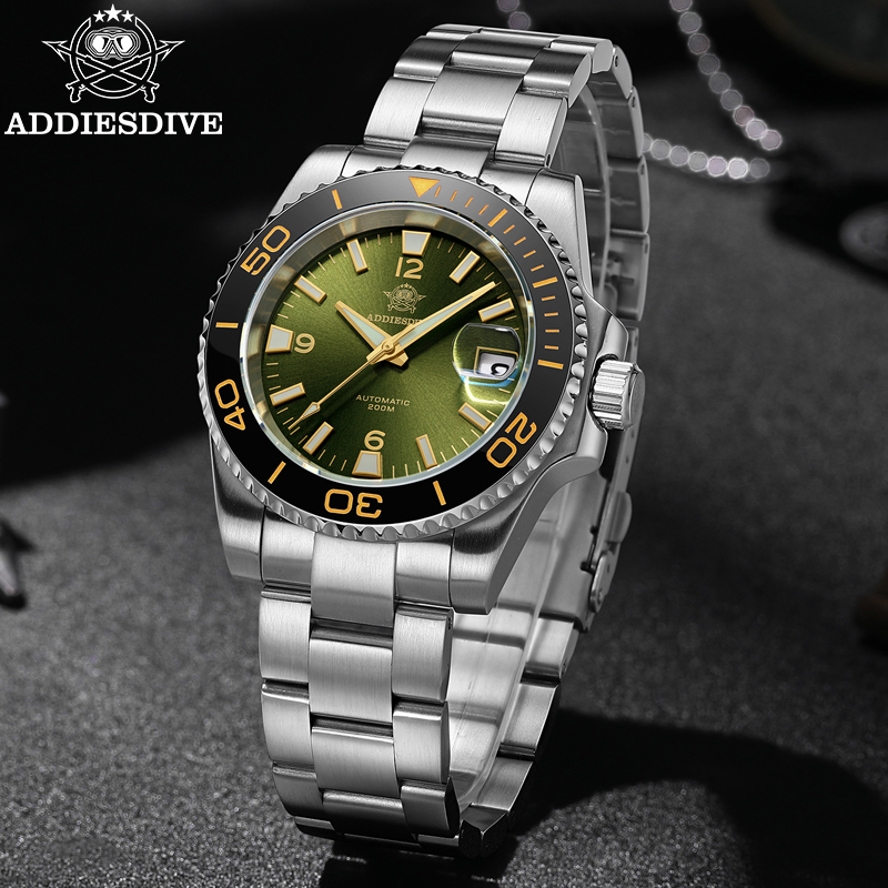 Reloj de buceo ADDIESDIVE para - Automatic Dive Watch 200M Nh35 Movement reseña y precio