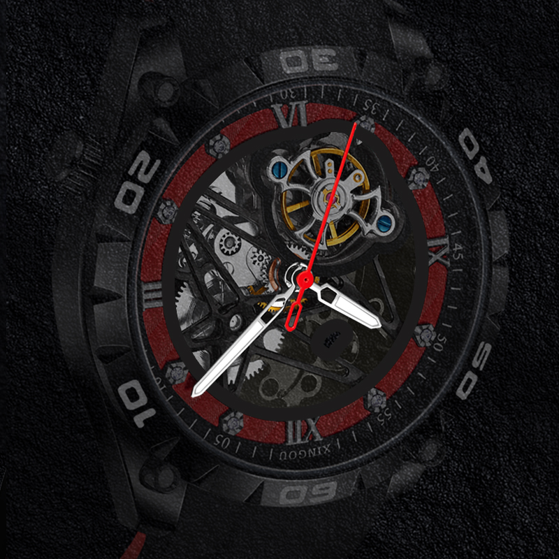 Reloj de pulsera para hombre c - Skeleton Automatic Watch Luxury Tourbillon reseña y precio