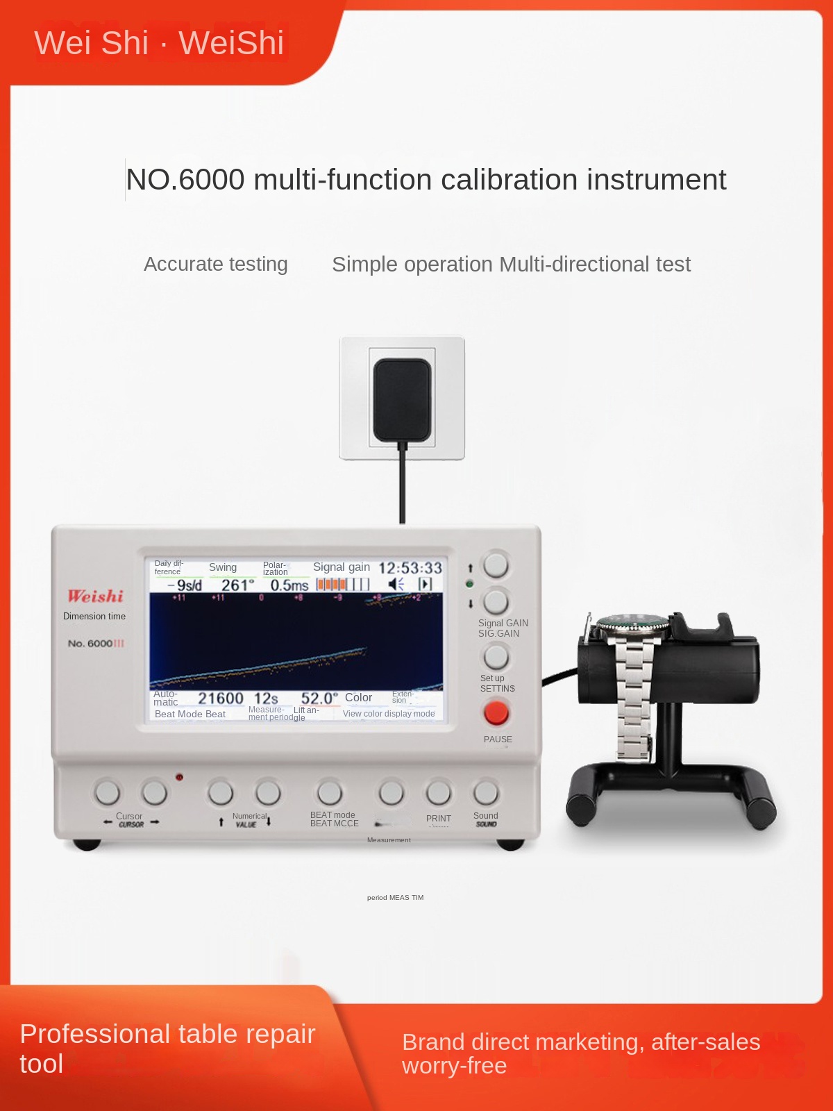 Herramientas de Diagnóstico MT - Timegrapher Watch Calibration Timing Machine reseña y precio
