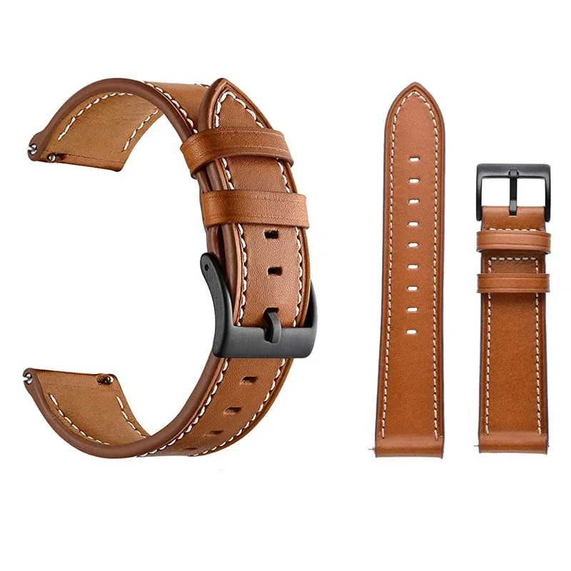 Correa de cuero de 20mm y 22mm - Leather Watch Strap Quick Release 20Mm 22Mm reseña y precio