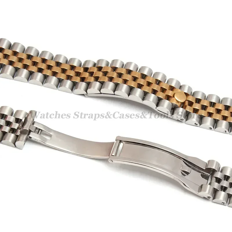 Correa de reloj de acero inoxi - Solid Stainless Steel Watch Bracelet Jubilee reseña y precio