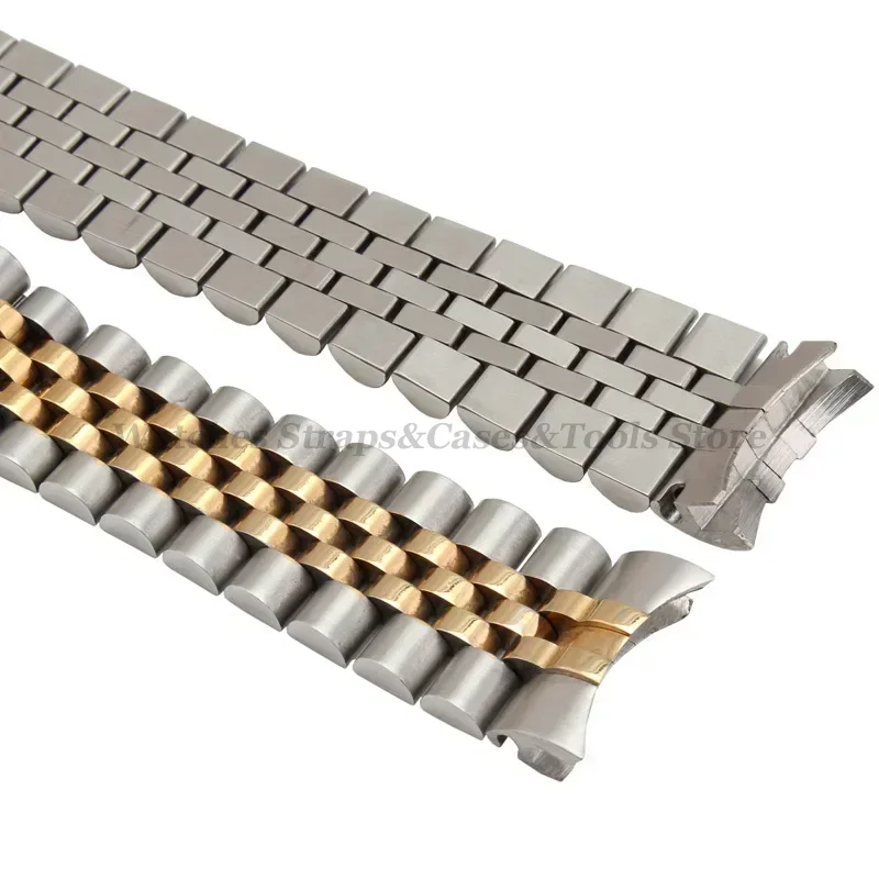 Correa de reloj de acero inoxi - Solid Stainless Steel Watch Bracelet Jubilee reseña y precio