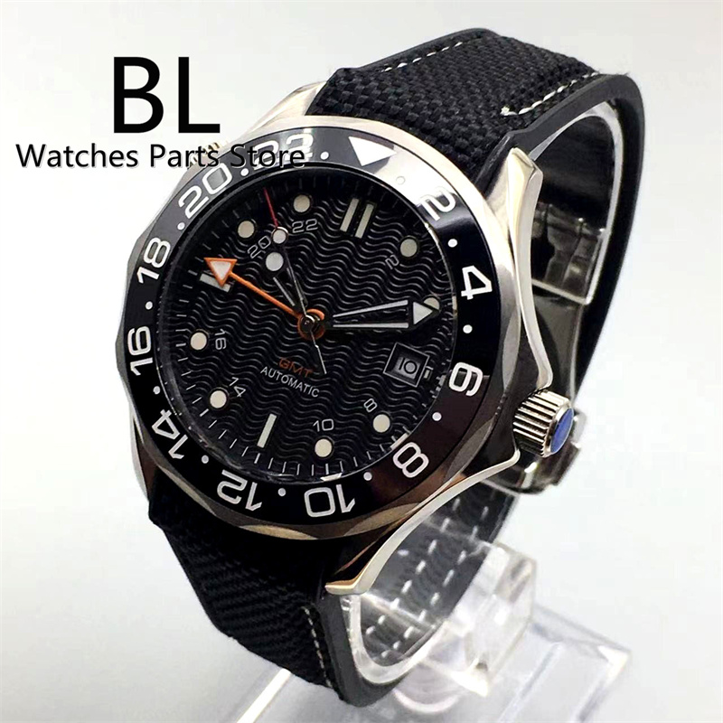 BLIGER NH34 GMT reloj mecánico - Watch Bezel Insert Ceramic Luminous reseña y precio