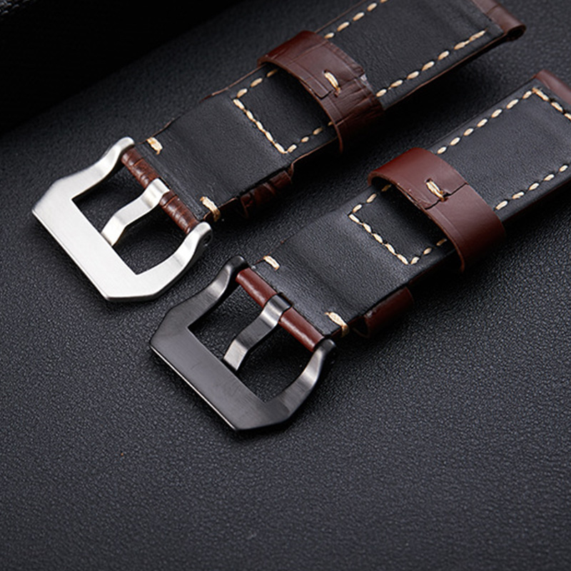 20mm 22mm 24mm 26mm verde marr - Leather Watch Strap Quick Release 20Mm 22Mm reseña y precio