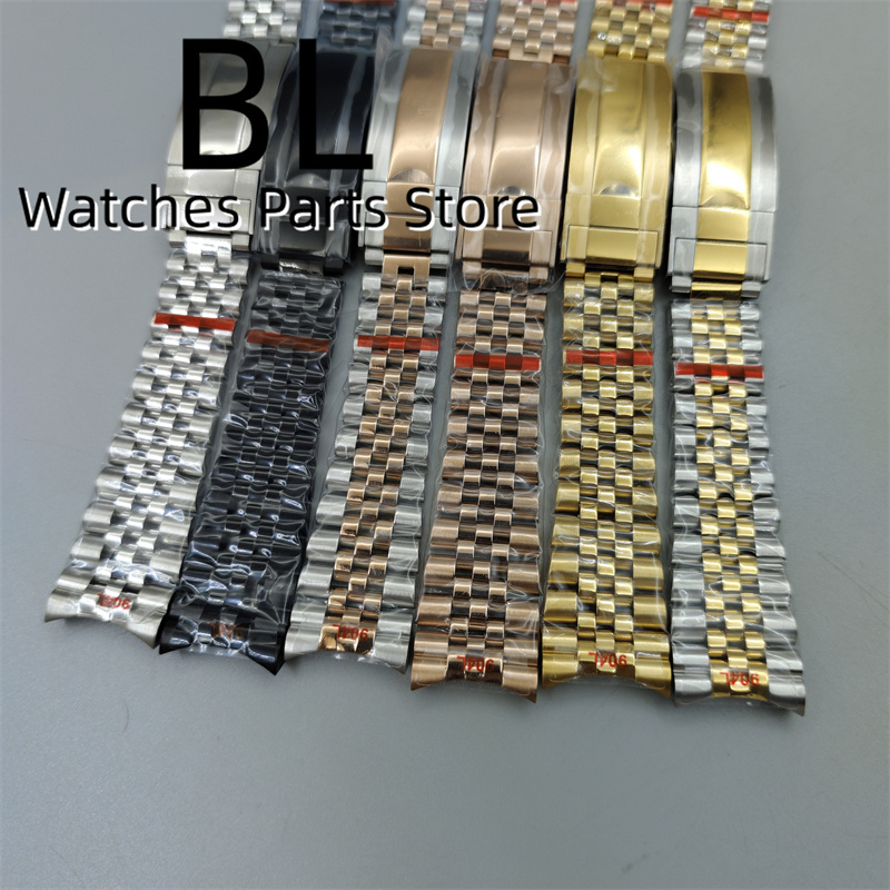 BLIGER, brazalete tipo Jubilee - Solid Stainless Steel Watch Bracelet Jubilee reseña y precio