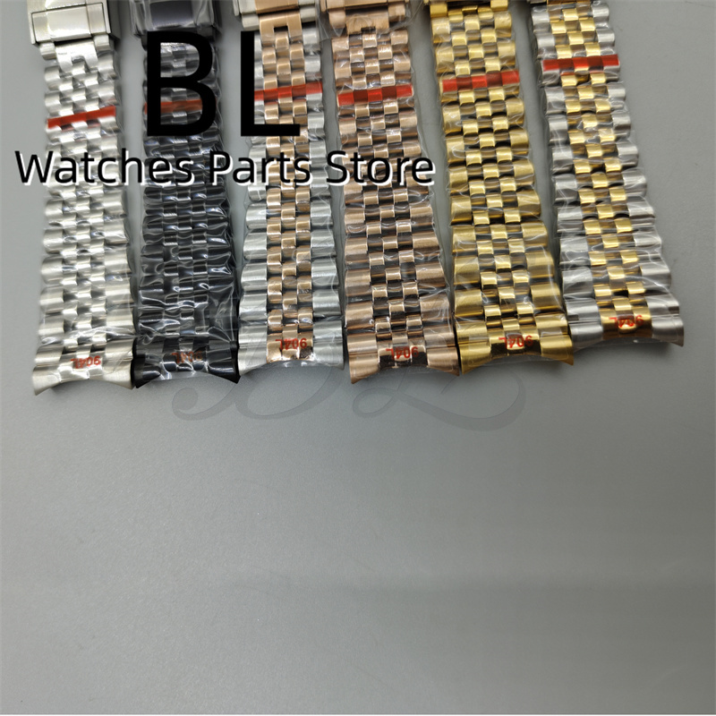 BLIGER, brazalete tipo Jubilee - Solid Stainless Steel Watch Bracelet Jubilee reseña y precio