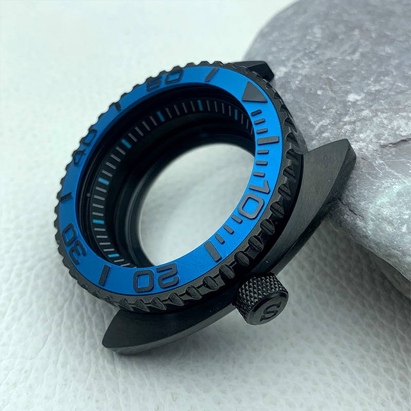 Caja de Reloj Negra 6105 6309  - Automatic Dive Watch 200M Nh35 Movement reseña y precio