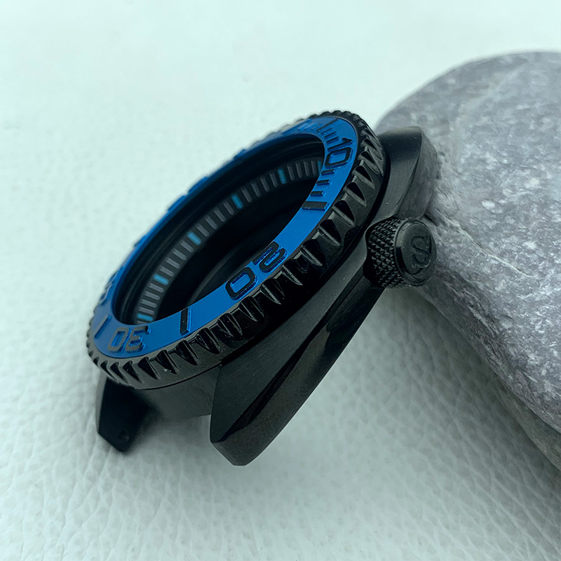 Caja de Reloj Negra 6105 6309  - Automatic Dive Watch 200M Nh35 Movement reseña y precio