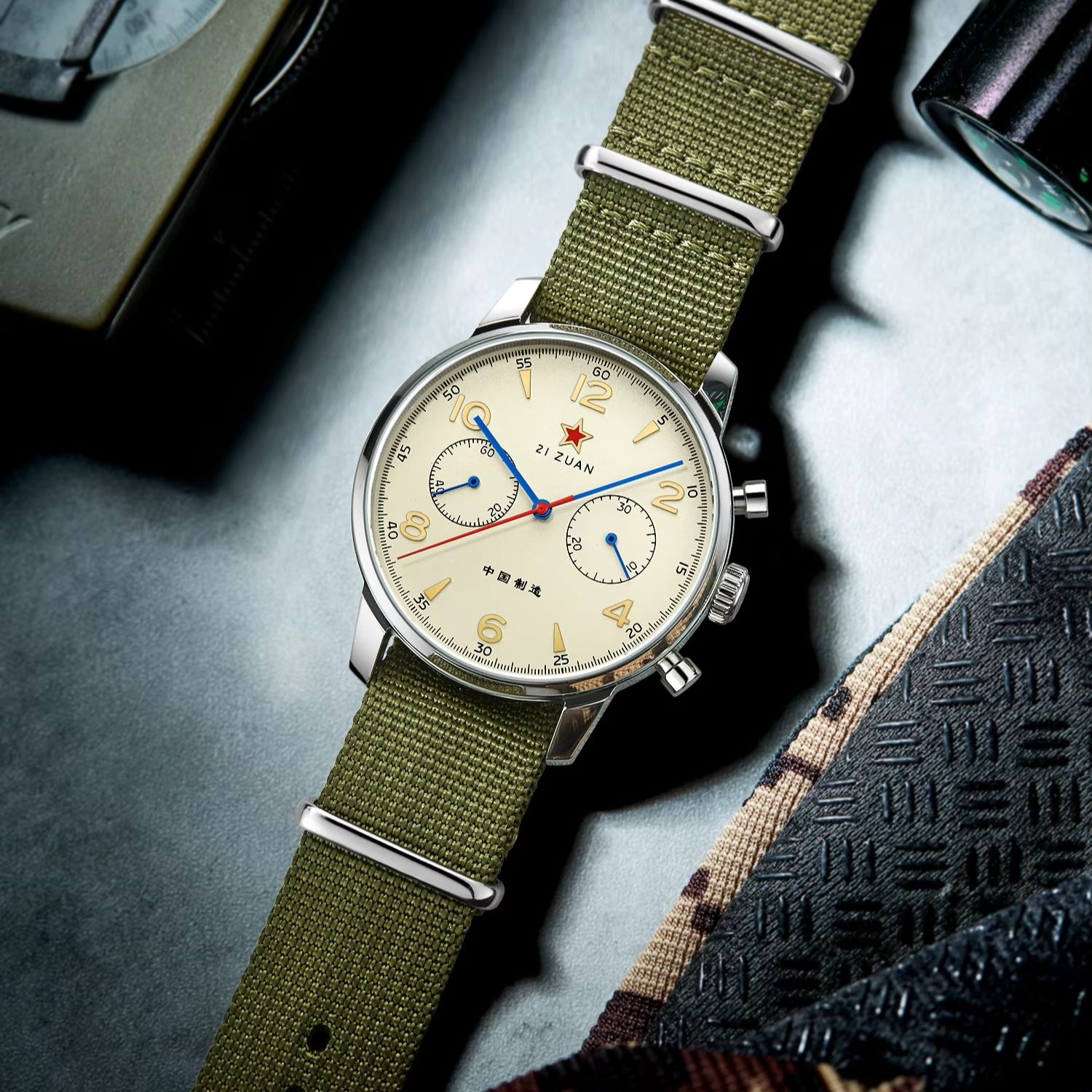Reloj Mecánico Cronógrafo TOPH - Chronograph Mechanical Watch Seagull 1963 reseña y precio