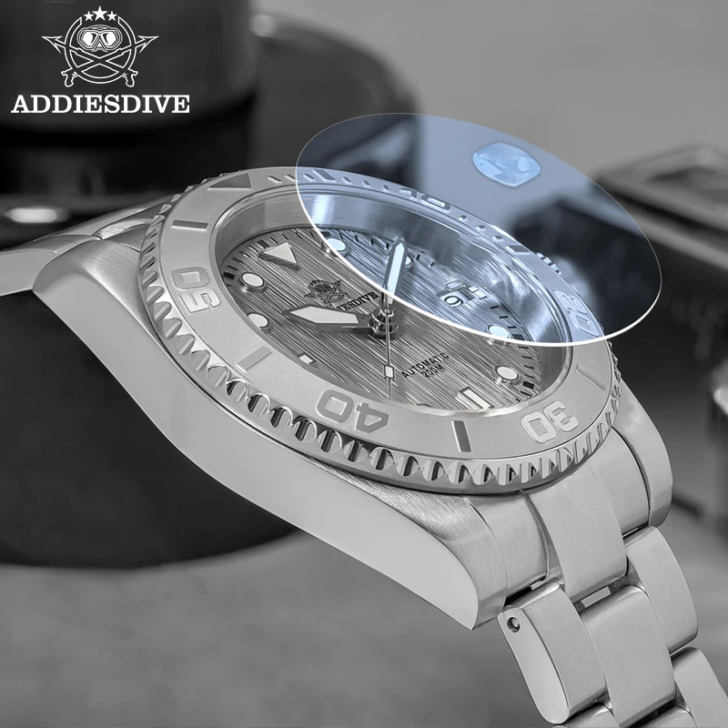Reloj ADDIESDIVE AD2087 para h - Men Mechanical Watch Sapphire Crystal reseña y precio