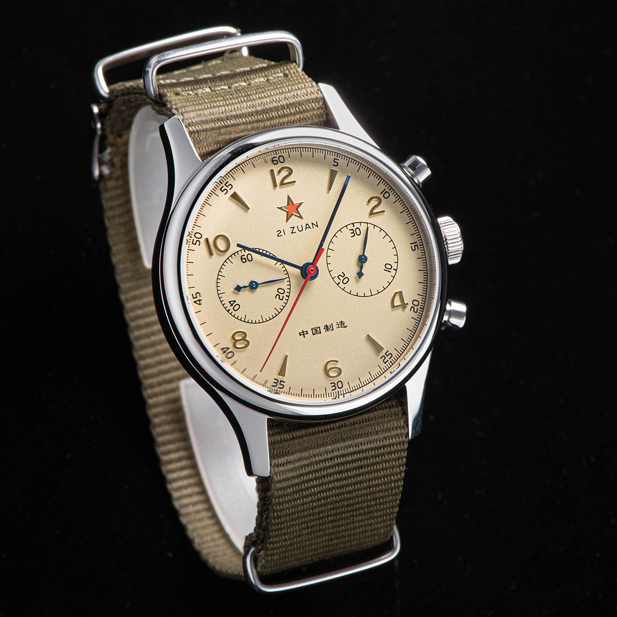 1963 Polit Reloj cronógrafo pa - Chronograph Mechanical Watch Seagull 1963 reseña y precio